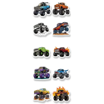 Monster Truck Vinyl Stickers 